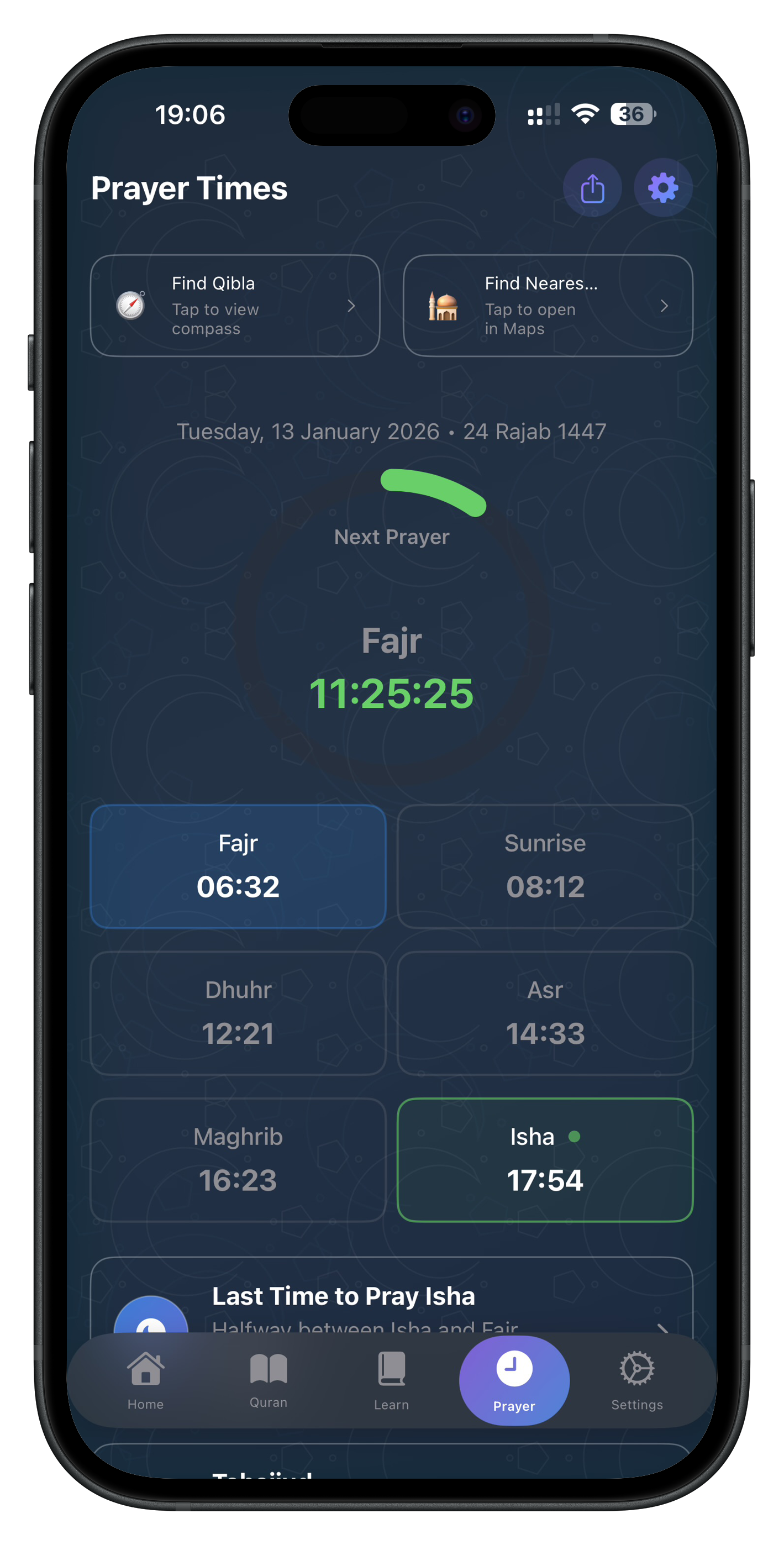 Prayer Time Screenshot